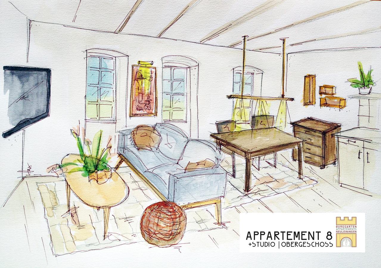 Burggarten Appartements Neuleiningen Extérieur photo